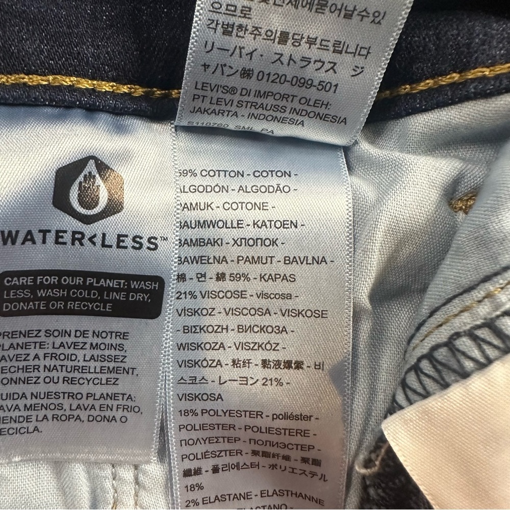 NWT Levis Classic Straight Women’s Mid Rise Jeans Size ( 14) 32x30 - Picture 14 of 16